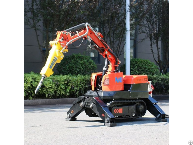 Hcr 70d Is Our Most Compact Remote Controlled Demolition Robot With A 360 Degrees Rotatable Arm