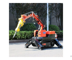 Hcr 70d Is Our Most Compact Remote Controlled Demolition Robot With A 360 Degrees Rotatable Arm