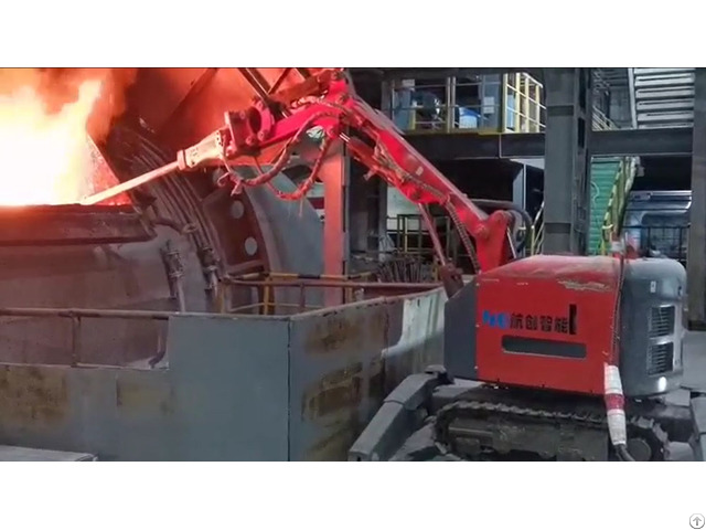 Hcr 260d Is A Compact Remote Controlled Demolition Robot With Low Weight And 30 Kw Power