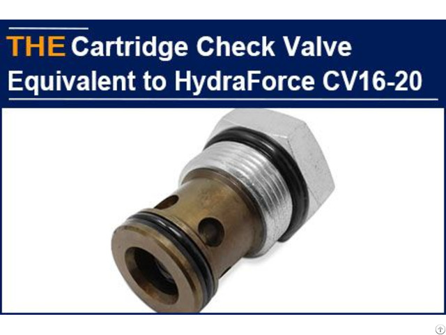 Cartridge Check Valve Equivalent To Hydraforce Cv16 20