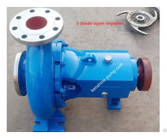 Open Impeller Slurry Centrifugal Pump