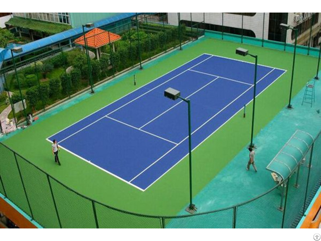 Tennis Court Acrylic Matte Painting Coating