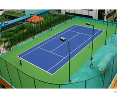 Tennis Court Acrylic Matte Painting Coating