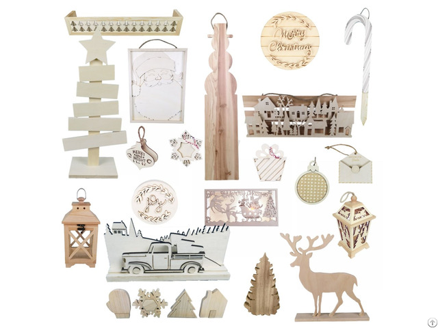 Unfinished Seasonal Wooden Crafts