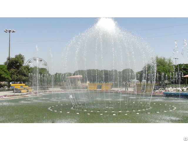 Qazvin Islamic Dancing Water Fountain Project Iran