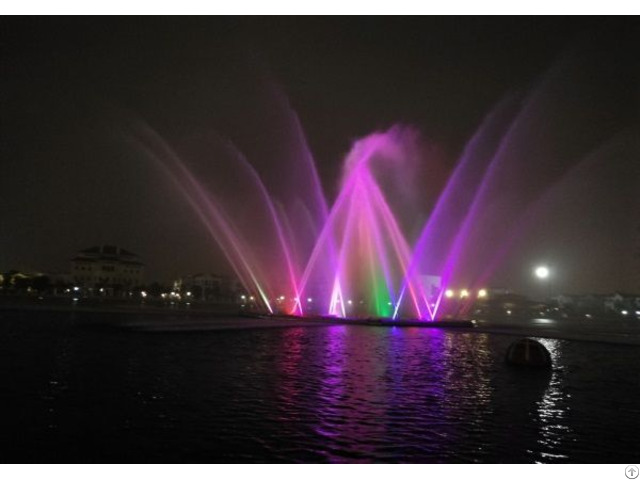 Floating Digital Dancing Water Fountain Project Vietnam