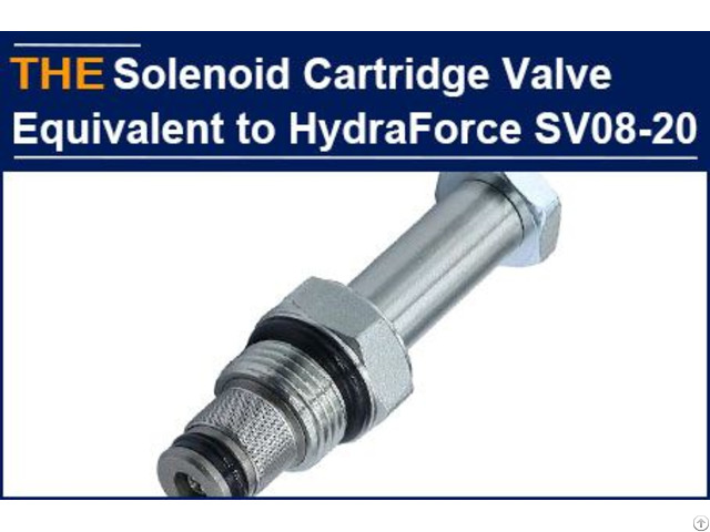 Solenoid Cartridge Valve Equivalent To Hydraforce Sv08 20