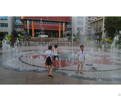 Yizhang County Government Square Dry Floor Musical Fountain China