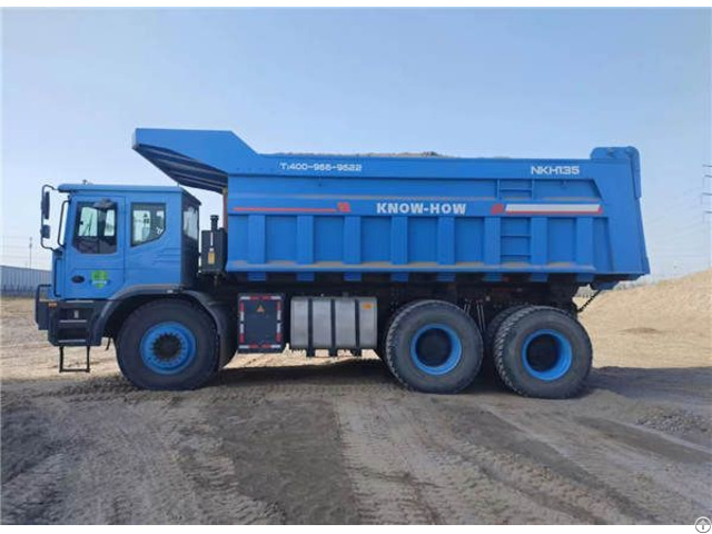 Nkh135 135 Tons Methanol Hybrid Electric Dump Truck