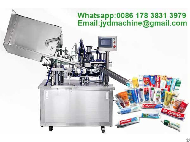 Automatic Toothpaste Tube Filling And Sealing Machine Hot Sale