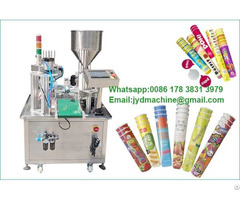 Automatic Rotary Type Calippo Ice Popsicle Tube Filling And Sealing Machine