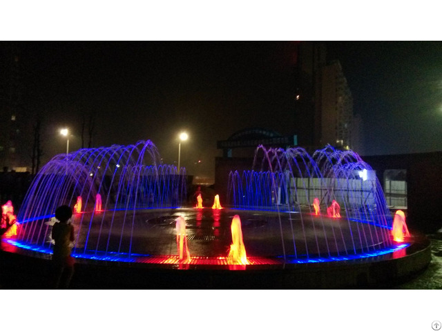 Changsha Airport Highway Entrance Musical Water Fountain Project China