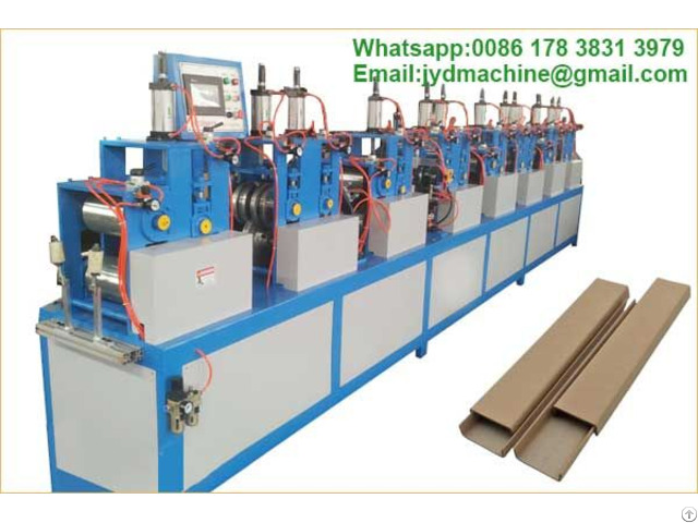 U Shaped Paper Edge Protector Machine