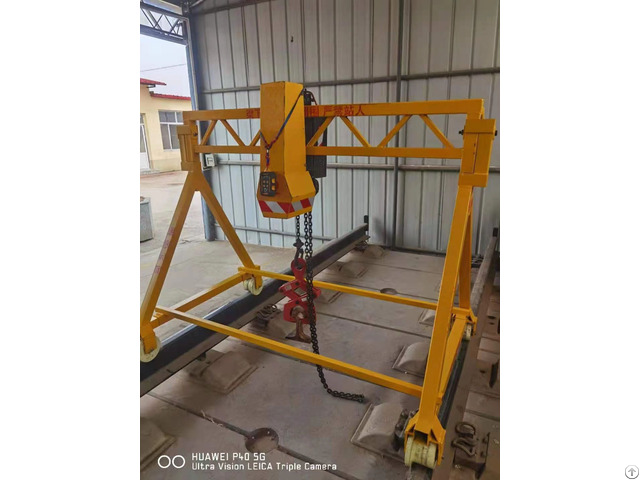 Gantry Crane Rail Changer Replace Repair