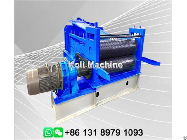 Metal Steel Sheet Checker Plate Making Embossing Machine