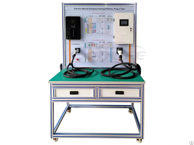 Electric Vehicle Charging Training Bench Ev Simulator School Train Education Equipment