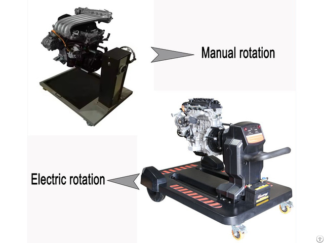 Engine Disassemble And Assembly Rotate Training Bench Auto Teaching Equipment Vocational Trainer