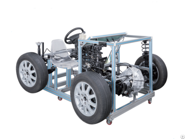 Auto Chassis System Training Bench Vocational Trainer Teaching Examination Practical