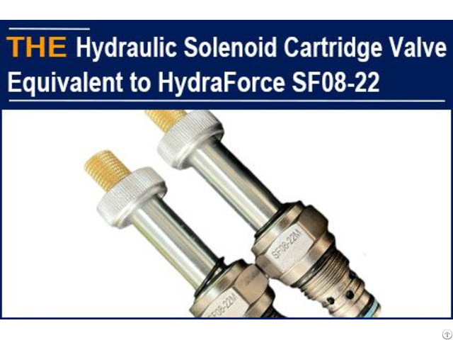 Hydraulic Solenoid Cartridge Valve Equivalent To Hydraforce Sf08 22