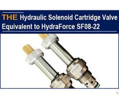 Hydraulic Solenoid Cartridge Valve Equivalent To Hydraforce Sf08 22