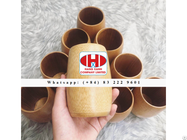 Vietnam Bamboo Drinking Cups Ws 84 83 222 9601