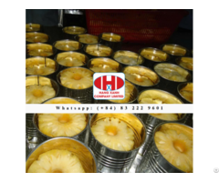 Canned Pineapple For Export Ws 84 83 222 9601