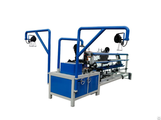 Customized Fully Automatic Double Line Chain Fence Making Machine