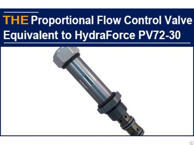 Proportional Flow Control Cartridge Valve Equivalent To Hydraforce Pv70 30