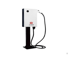 Dual Dc Ev Charger 21kw 380v Ac Ip55 Wall Mount Pole