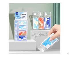 Customization Stationery Whiteout Set 4pcs Blister Card Transparent Correction Tape Mini