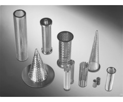 Stainless Steel Wire Mesh Temporary Conical Strainers For Coarse Filtration In Industrial Piping