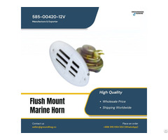 ???? Flush Mount Marine Horn For Boats