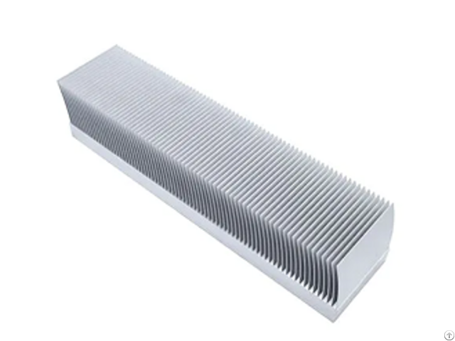 Custom High Quality Aluminium Extrusion Anodizing Black Heat Sink