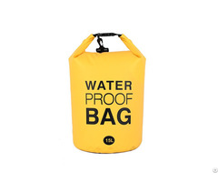 15l Outdoor Rolling Top Waterproof Dry Tube Bag For Water Sports