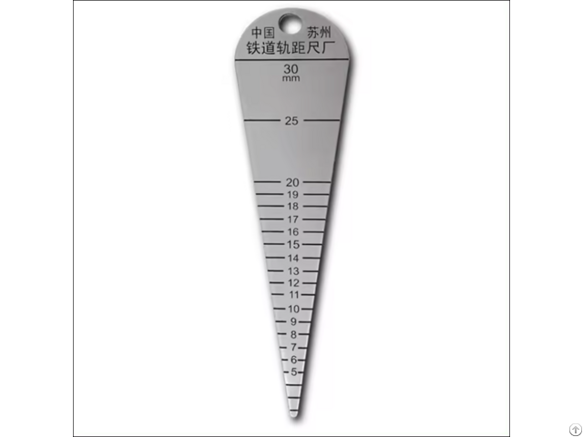 Stainless Rail Gap Ruler For Measurement