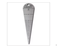 Stainless Rail Gap Ruler For Measurement