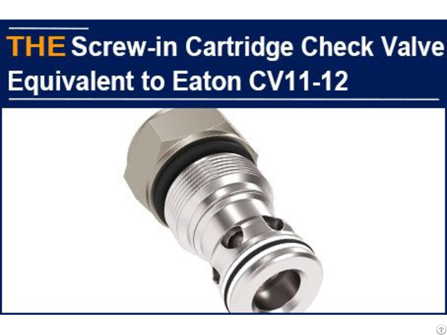 Hydraulic Check Valve Equivalent To Eaton Cv11 12