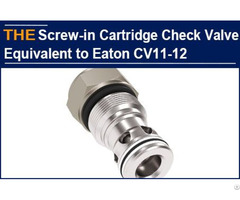 Hydraulic Check Valve Equivalent To Eaton Cv11 12