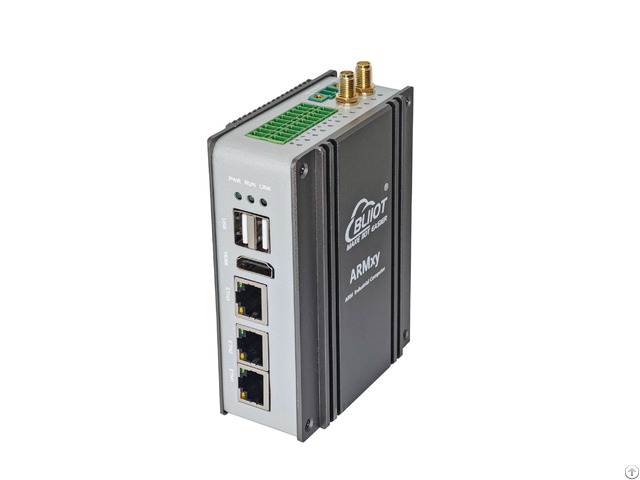 2din 2do Ethernet Arm Embedded Controller Supports Modbus Mqtt Protocol