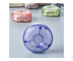 Students Funny Stationery Round Shape Doughnut Style Twisting Correction Tape Cute Mini Size