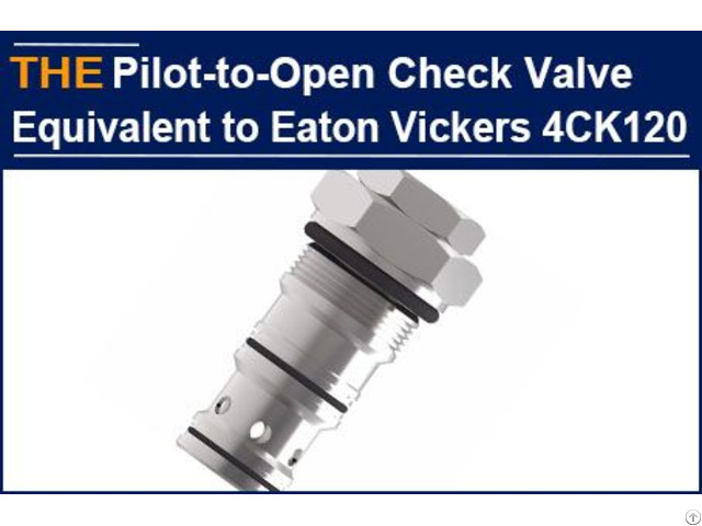 Pilot To Open Check Valve Eaton 4ck120