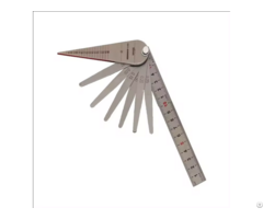 Lightweight Track Feeler Gauges With Joint Gap Measuring Gaugering Gauge Combination