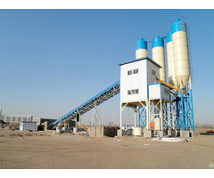 Belt Conveyor Concrete Batching Plant