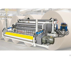 Automatic Jumbo Kraft Paper Roll Slitting And Rewinding Machine