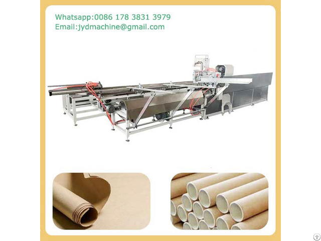 Precision Shaftless Paper Tube Fine Cutting Machine Automatic