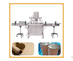 Automatic Paper Tube Can Sealing Machine