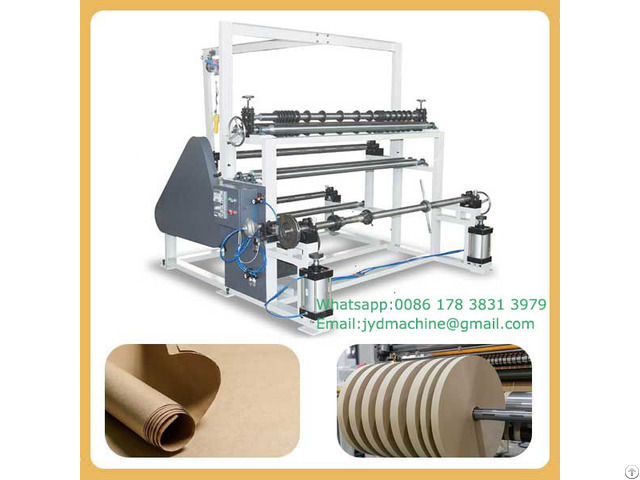 Automatic Jumbo Kraft Paper Roll Slitting Rewinding Machine Hot Selling