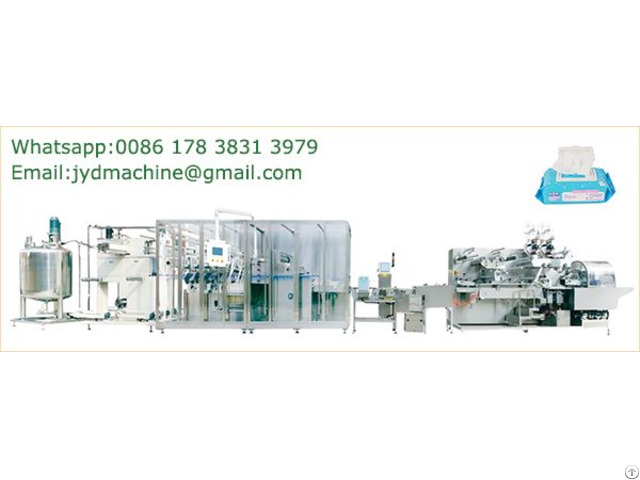 Baby Wet Wipes Making Manufacturing Machine For Sale