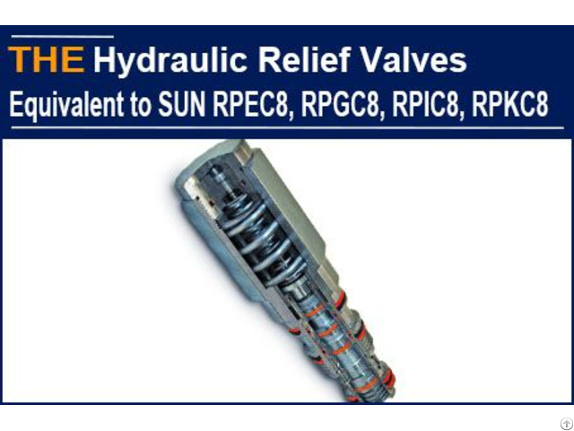 Hydraulic Relief Valves Equivalent To Sun Rpec8 Rpgc8 Rpic8 Rpkc8