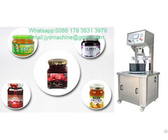 Semi Automatic Glass Jar Vacuum Capping Machine For Sale